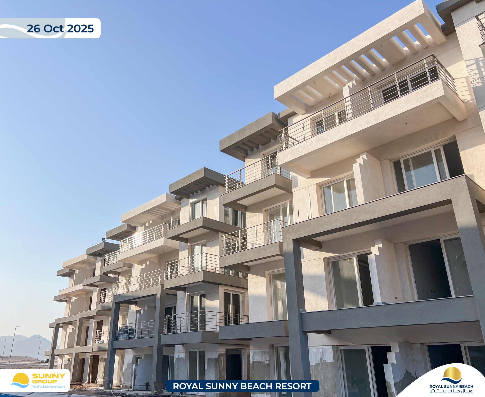 Exterior Handrails Finishing