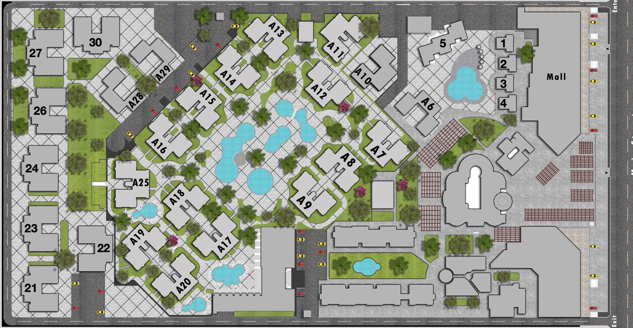 Sunny Village Layout