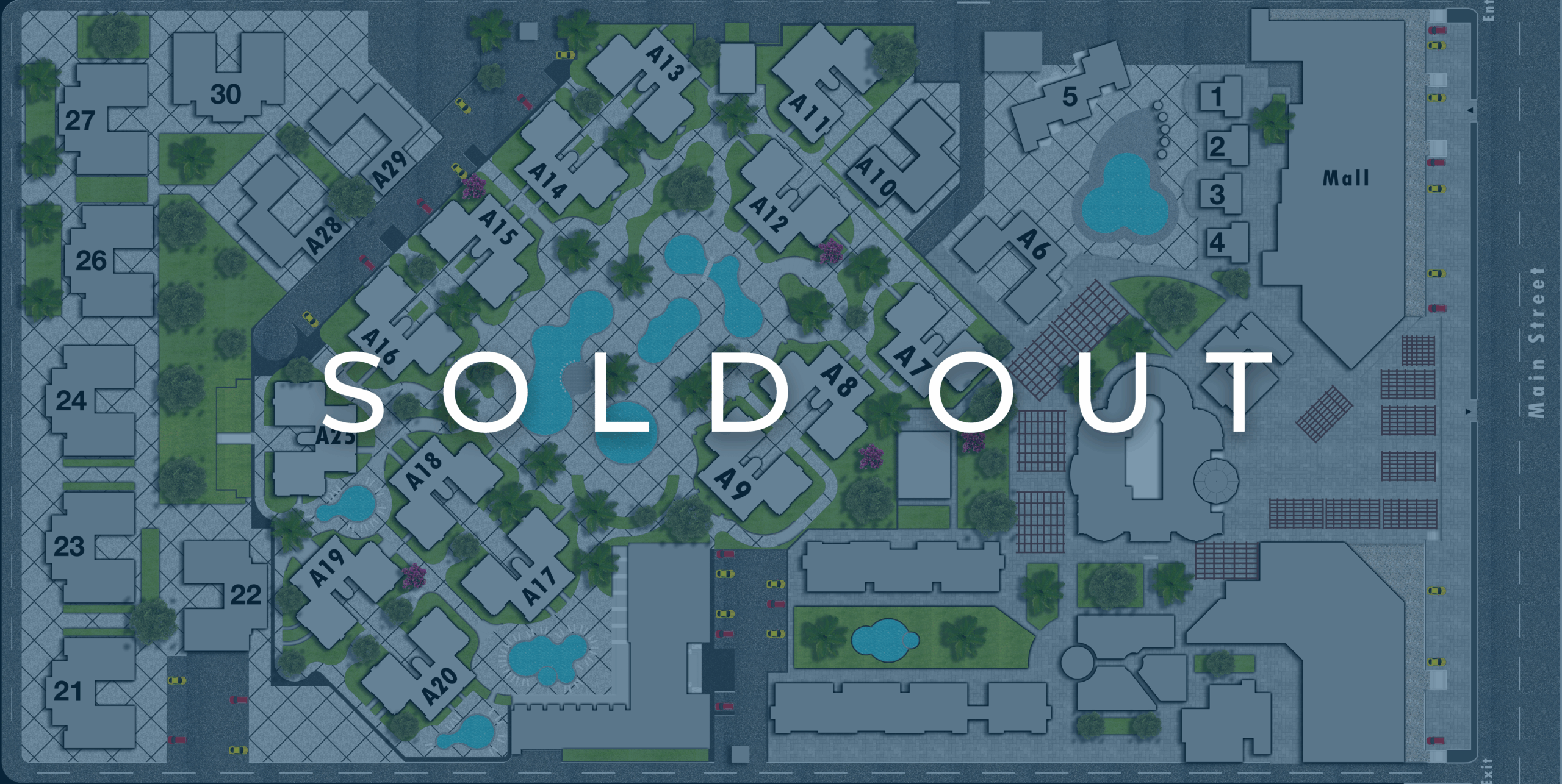 Sunny village fully sold out layout