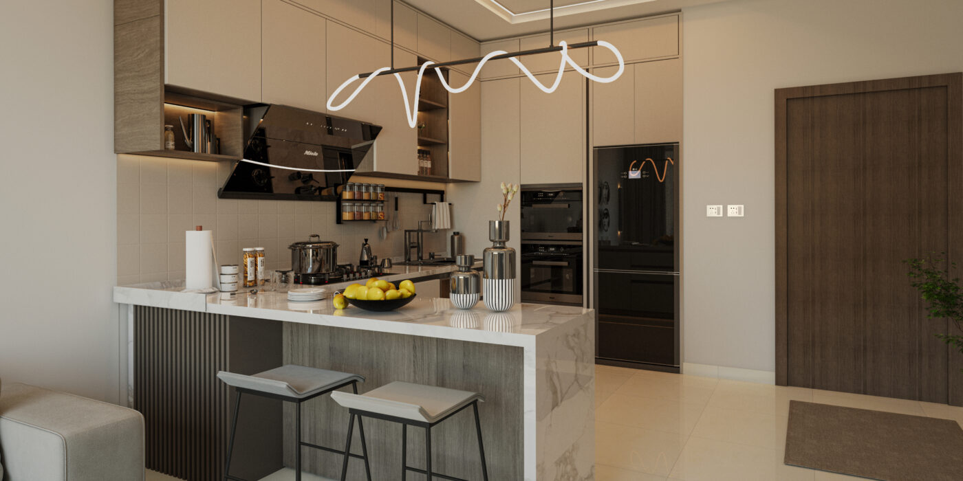 Kitchen and Dining area