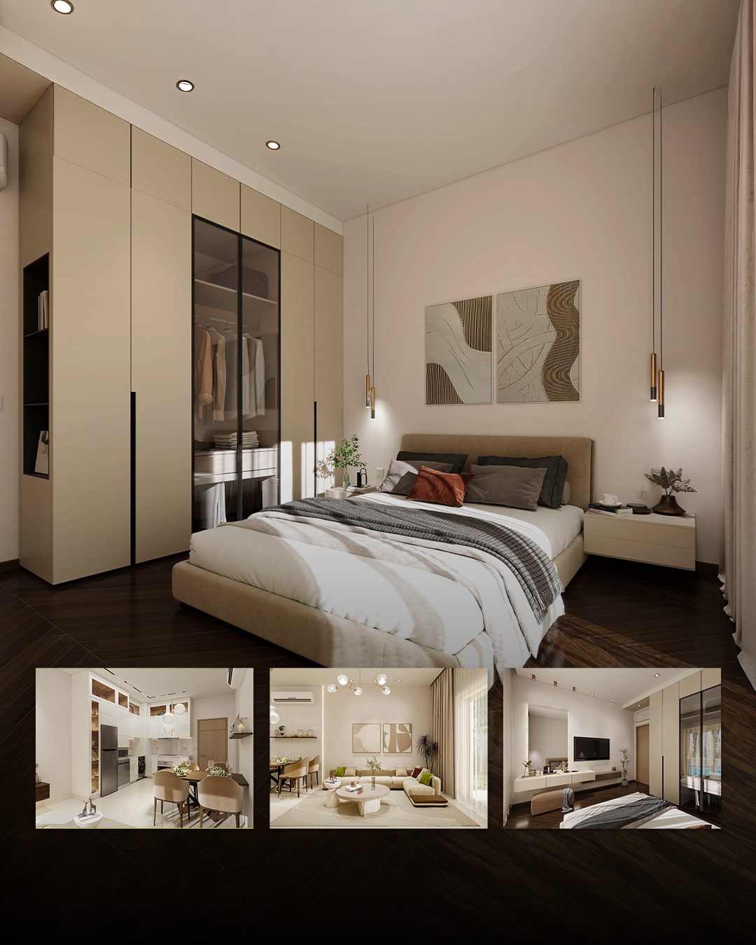 One-Bedroom Apartment
75 Sqm