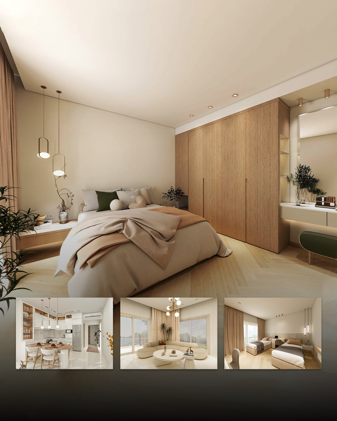 Two-Bedroom Apartment
115 Sqm