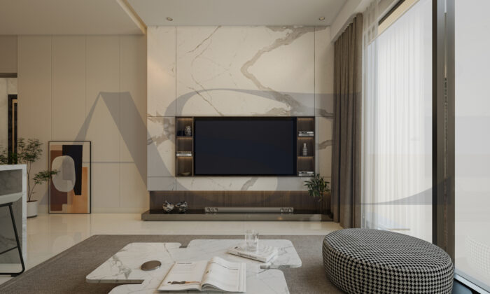 Living Area Top View